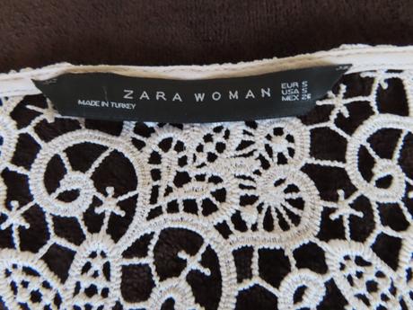 Biele čipkované šaty na bikiny, zara, veľ. s, zara,s