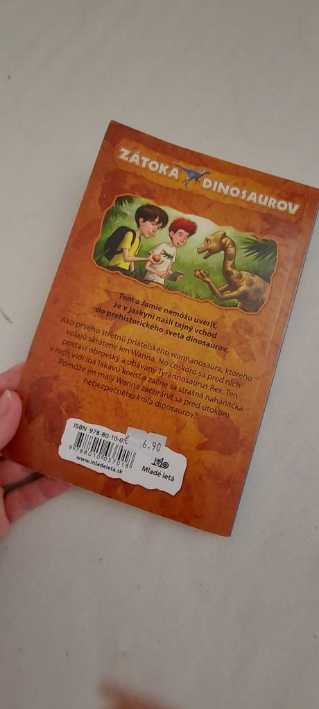 Krásna knižka t-rex a obrovské dobrodružstvo,