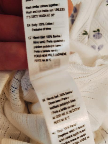 F&f bavlnené body s romantickým golierikom, f&f,62