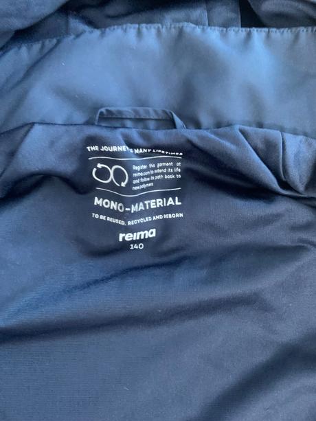 Reima jatkuu prechodná nepremokavá bunda 140/146, reima,140