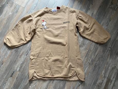 Oversize mikinové šaty, zara,152