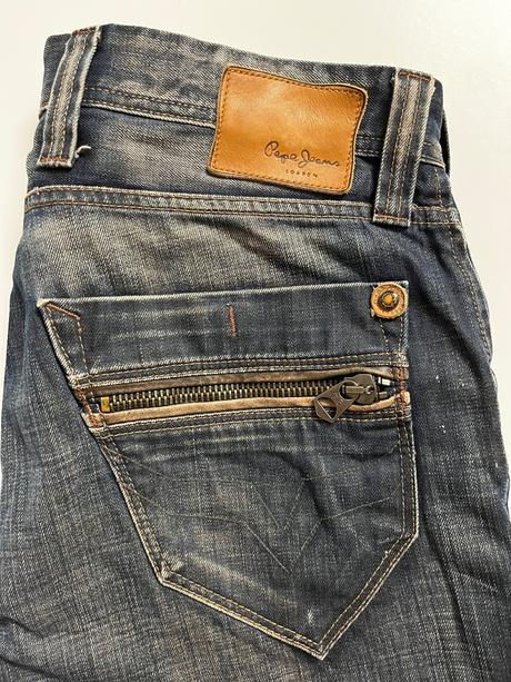 Pánske kvalitné džínsy pepe jeans - veľkosť 33/34, pepe jeans,34