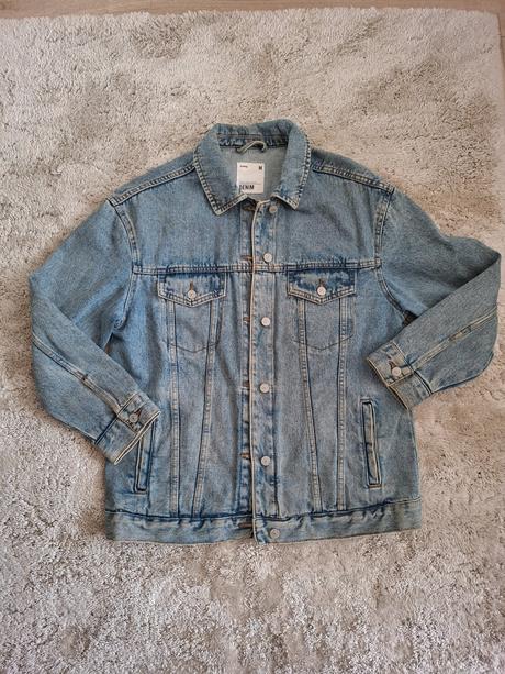 Riflová bunda, denim,m