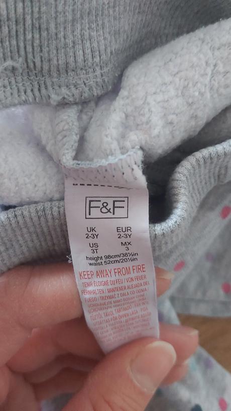 Bodkovane teplaky, f&f,98