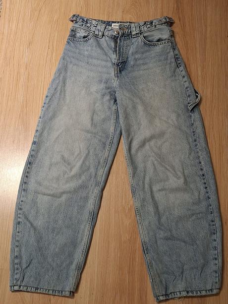 Baggy džinsy, bershka,36