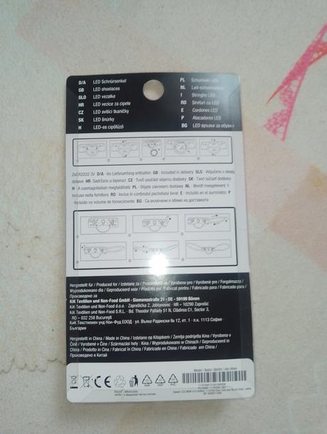 Led šnúrky do topánok, kik