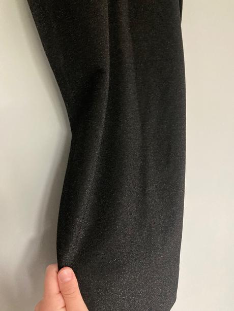 Čierne šaty, h&m,xs