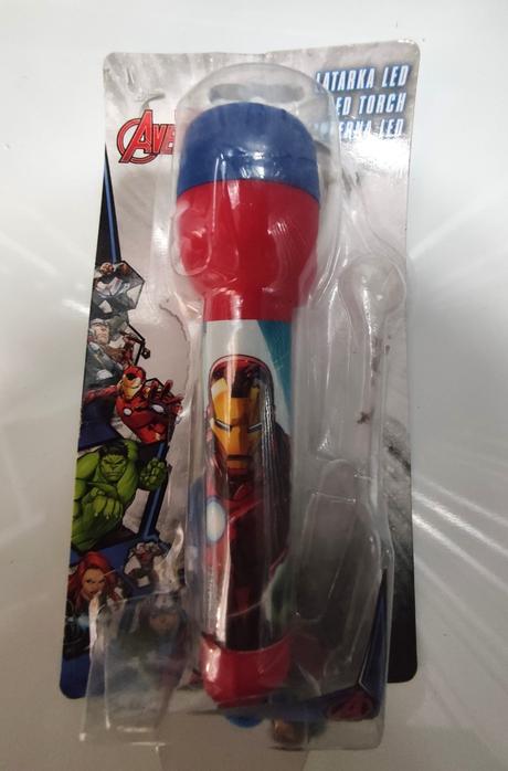 Marvel avengers veľká led baterka kids euroswan,