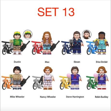 Mix postavičiek - typ lego - nové, nehrané,