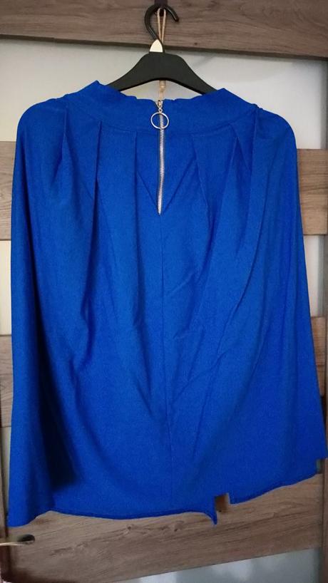 Kráľovsky modrá sukna so zipsom, m