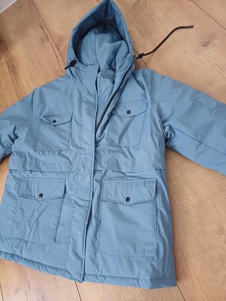 Dámska modrá bunda, bonprix,48