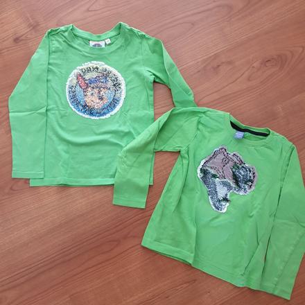 2x pretacacie tricko top stav c.110, cena spolu, 110