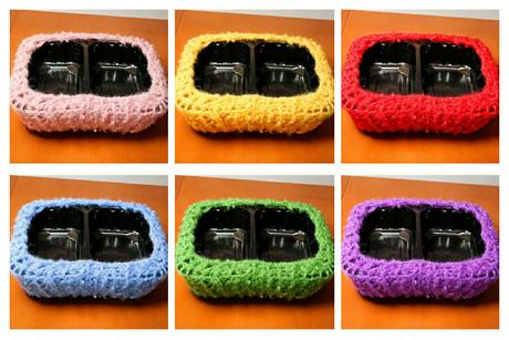 Plastová handmade dóza, 