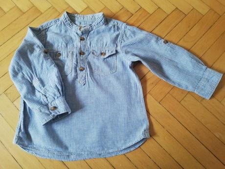 Košieľky - ľan a bavlna, h&m,92