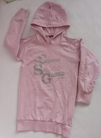 Mikinove šaty/ predĺžená mikina guess, guess,128