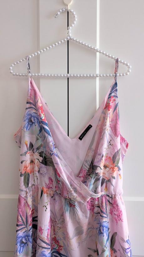 Kvetinové dlhé šaty s rozparkom mohito, mohito,l