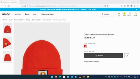 Zimné čiapky, súprava šál + čiapka, h&m