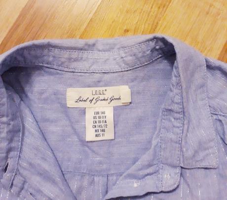 Dievčenské košele h&m č.146, h&m,146