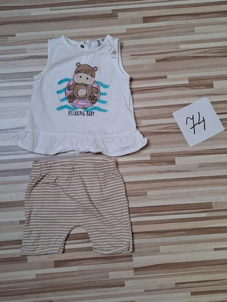 Set tričko + kraťasy, 74