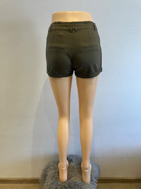 Dámske kraťasy khaki h&m (34), h&m,xs