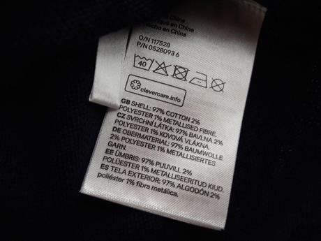 Šaty z jemného úpletu, h&m,110 / 116