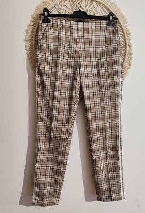 Karované nohavice opus, l