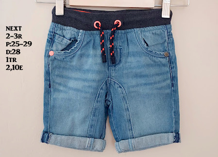 Riflové šortky, next,98