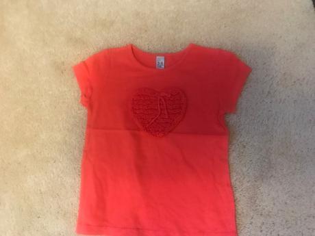 Super tričko so srdiečkom zara, zara,116