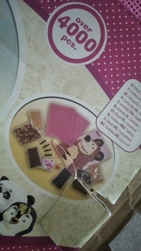 Máša a medveď mozaika 4000 ks,