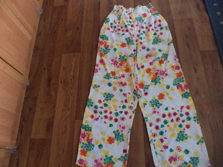   damske vzorovane nohavice s , s