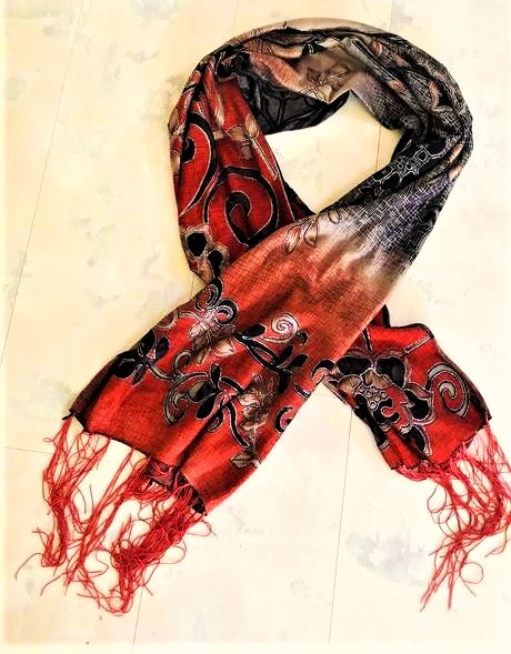 Luxusná šatka okolo krku/šálik, 