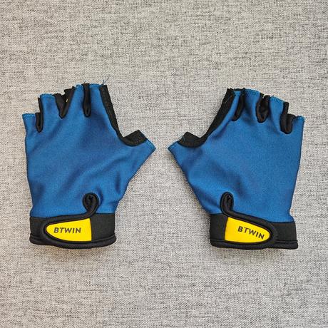 Detské cyklistické rukavice, decathlon,xs