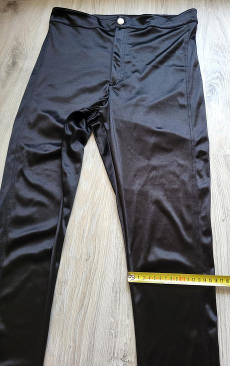 Nohavice s vysokým pásom divided l, h&m,l