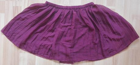 Skladaná sukňa bik bok, l