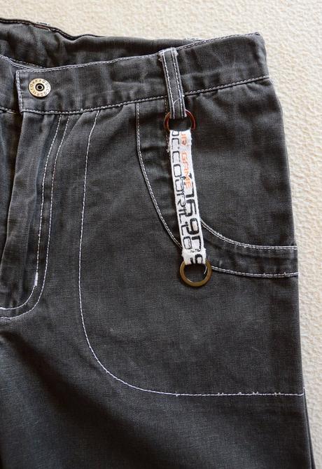 Riflové chlapčenské bermudy, coccodrillo,140