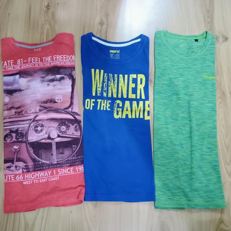 Tričká s krátkym rukávom veľ. 146/152, 146