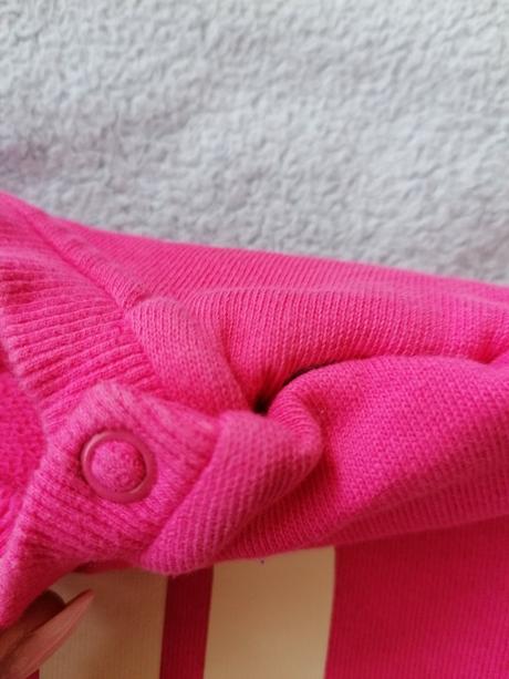 Ružová mikina, h&m,74