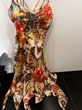 Maryl couture hodvábne šaty vel.4 - s veľkosť, s