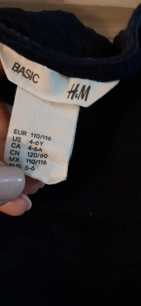 Teplejšie šaty, h&m,110