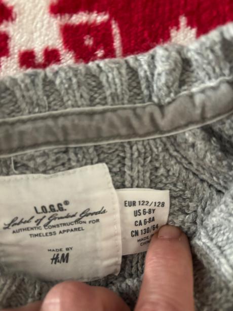H&m - teplucka vesticka, h&m,122