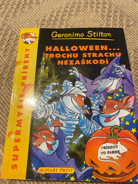 Halloween trochu strachu nezaškodí supermyšie p,