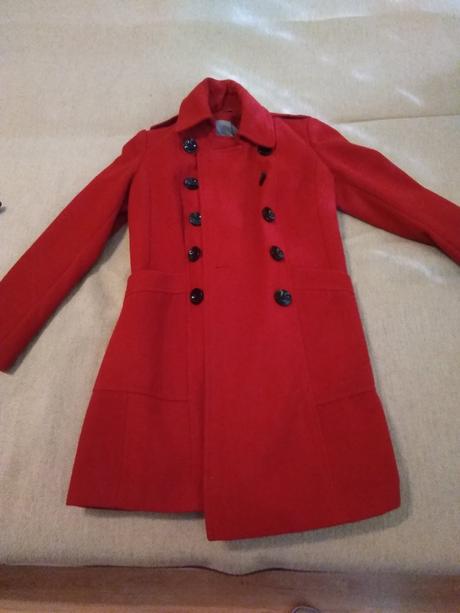 Elegantný zimný kabát, marks & spencer,36