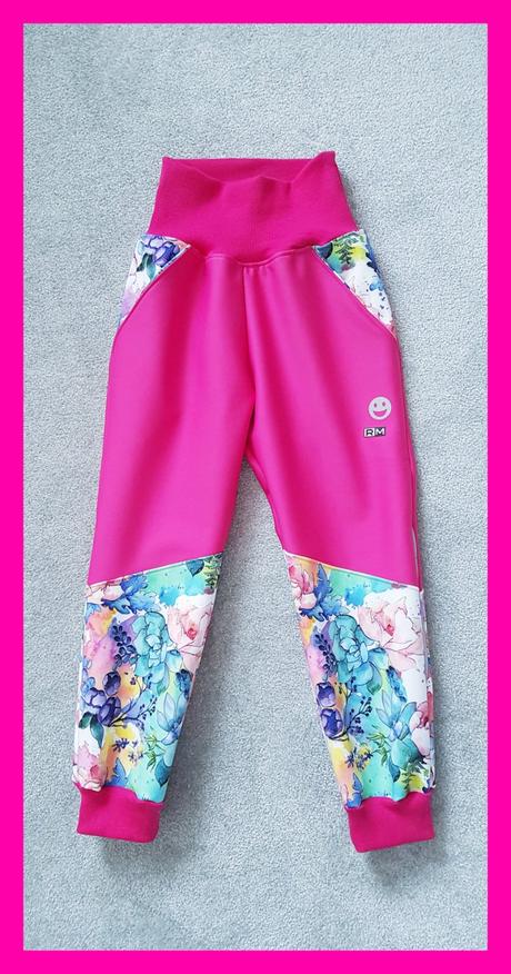 Softshellové nohavice letné zimné reflexné, 80 - 140