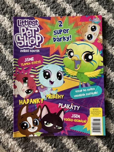 Dievčenské časopisy 5ks, 