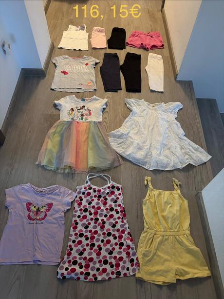 Dievčenský letný balíček 116, 104–116