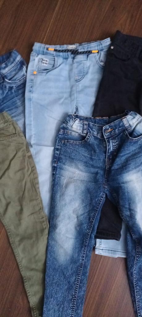 Nohavice, rifle velk. 116, h&m,116