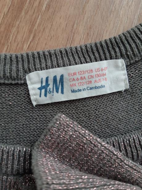 Šaty h&m, h&m,122
