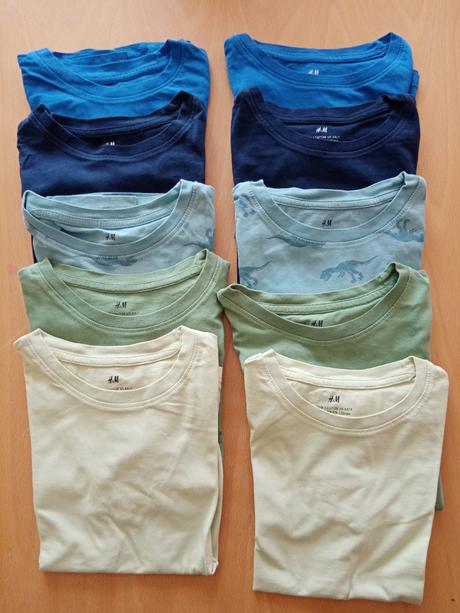 Tričká 122/128, h&m,122