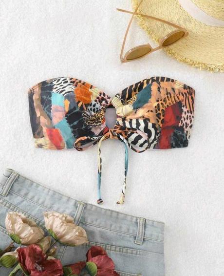 Plavky vŕšok dámske, nohavičky, m / s / xs