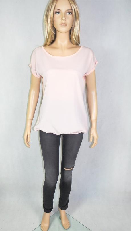 Kvalitné marhuľové tričko laura torelli, s